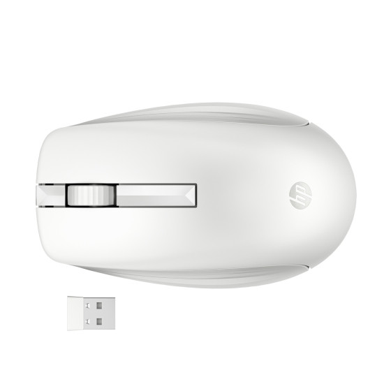 Clavier et Souris Hp Combo sans Fil FR - Blanc élégant et ergonomique (4R016AA)