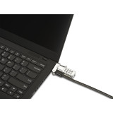 Câble de sécurité Kensington 3 en 1 à combinaison réinitialisable (K62316WW)