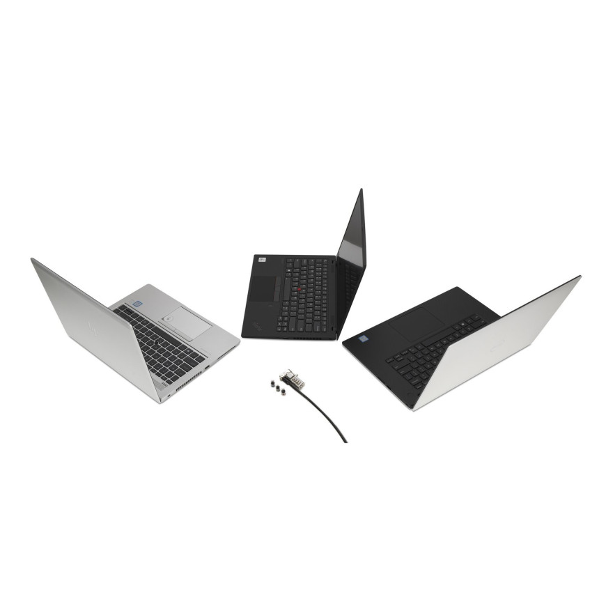 Câble de sécurité Kensington 3 en 1 à combinaison réinitialisable (K62316WW)