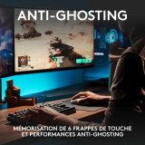 Logitech G413 TKL SE Clavier Gaming Mécanique (920-010444)