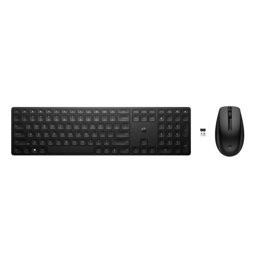 Clavier et souris sans fil HP 655 Wireless AZERTY (4R009AA)