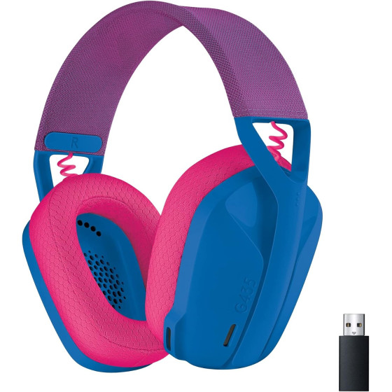 Casque gaming Bluetooth Ultra-Light Logitech G435 (981-001062)
