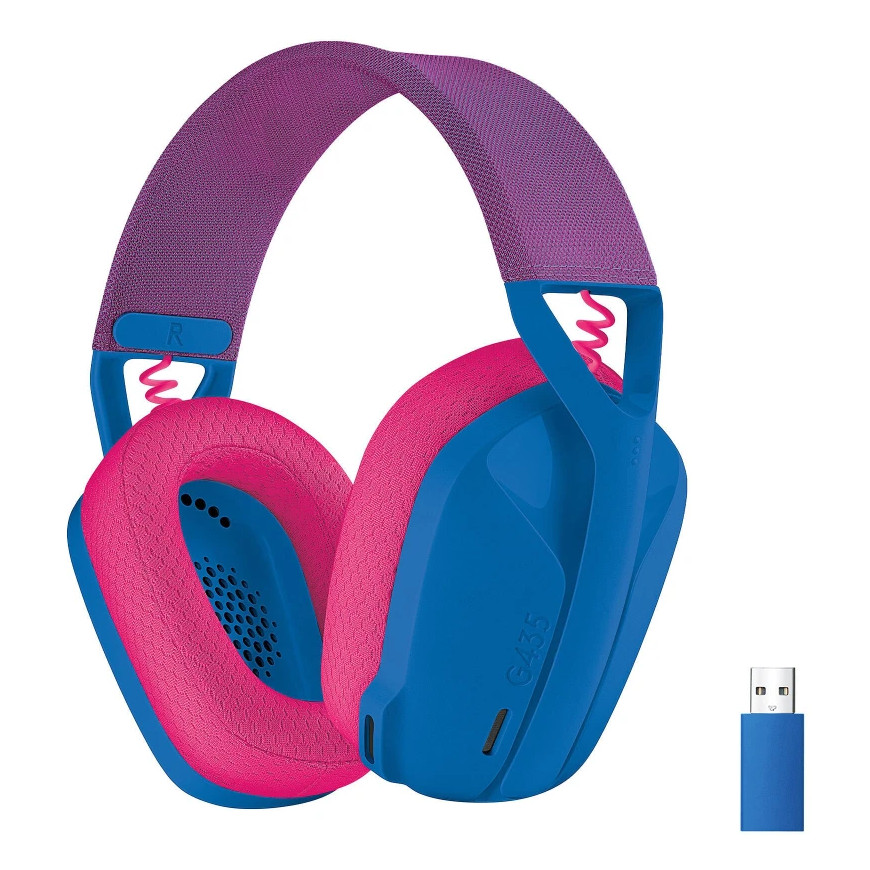 Casque gaming Bluetooth Ultra-Light Logitech G435 (981-001062)