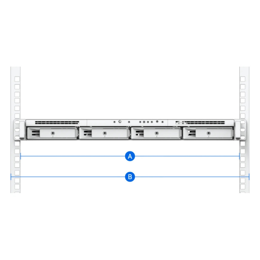 Kit rail monté Synology RKM114 pour RackStation (RKM114)