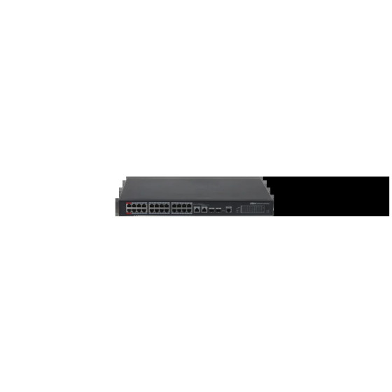 24-PORT 100 mbps + 2-PORT gigabit managed PoE switch (PFS4226-24ET-240)