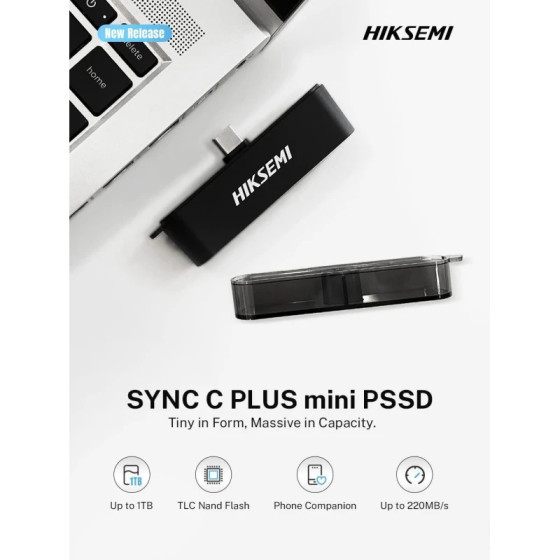 Disque Dur Externe SYNC C PLUS Mini USB S200 256 Go (HS-USB-S200-256G-U3)