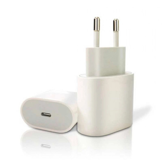 Chargeur Apple 20W USB-C charge rapide officiel (MHJE3Z)