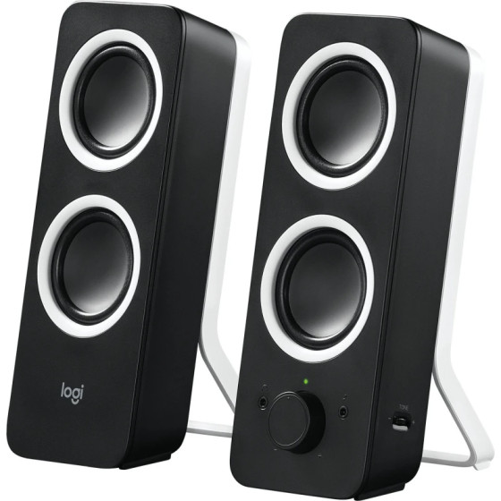 Haut-parleurs Logitech Z200 stéréo 3.5mm noir (980-000810)