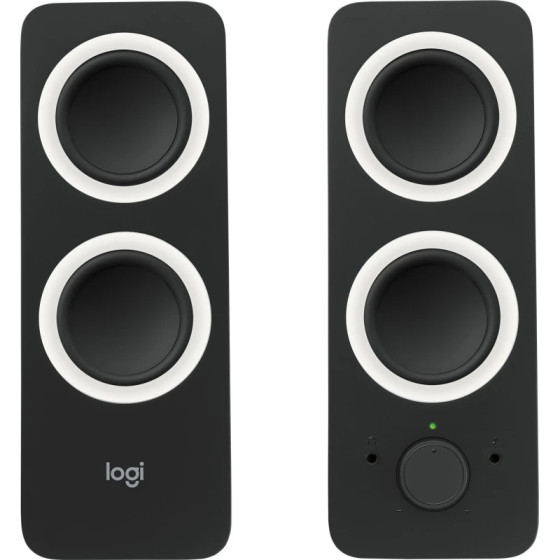 Haut-parleurs Logitech Z200 stéréo 3.5mm noir (980-000810)