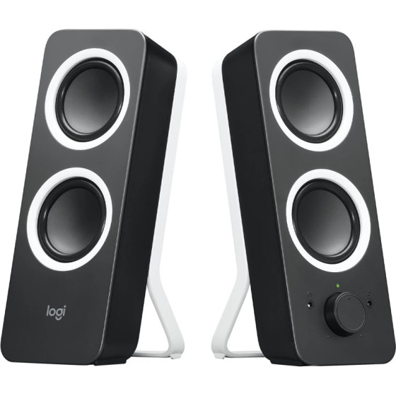 Haut-parleurs Logitech Z200 stéréo 3.5mm noir (980-000810)