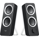 Haut-parleurs Logitech Z200 stéréo 3.5mm noir (980-000810)