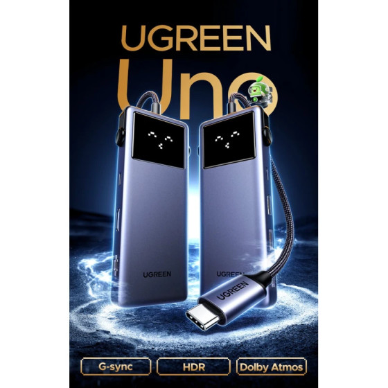 Station d’accueil UGREEN USB-C 7 en 1 - Hub multiport HDMI USB 3.0 (45155)