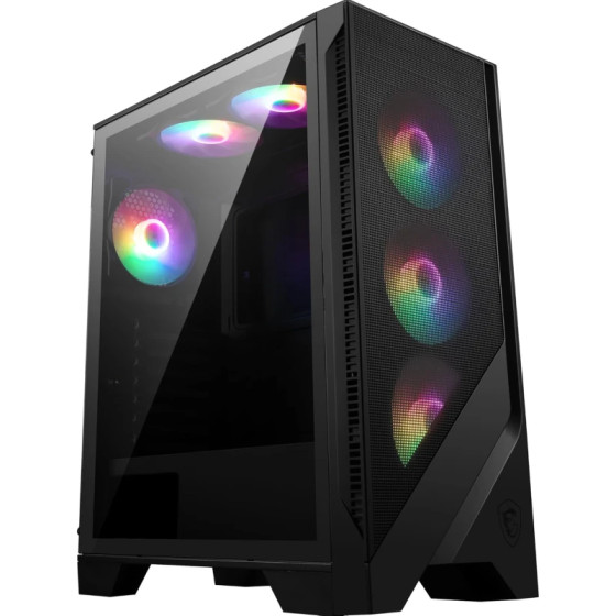 Boîtier Gaming MSI MAG FORGE M100A - Compact et Performant (306-7G20A28)