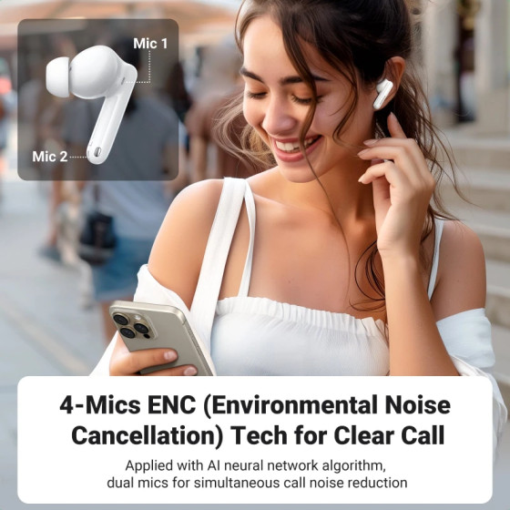 Écouteurs sans fil Ugreen HiTune T3 Pro ANC Wireless (35725)