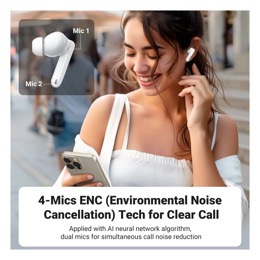 Écouteurs sans fil Ugreen HiTune T3 Pro ANC Wireless (35725)