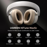 Casque sans fil Ugreen HiTune Max5c Hybrid ANC Blanc (35758)