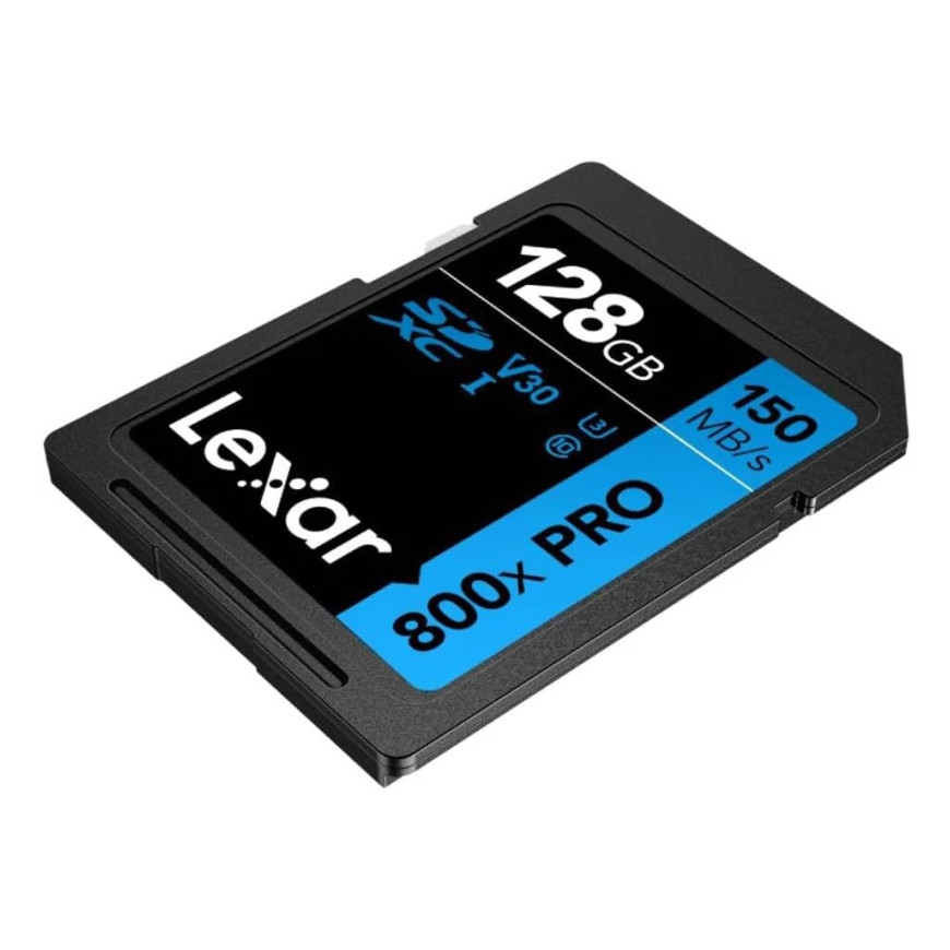 Carte mémoire SD LEXAR 800X Pro 128GB UHS-I 150MB/s (LSD0800P128G-BNNNG)