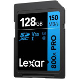 Carte mémoire SD LEXAR 800X Pro 128GB UHS-I 150MB/s (LSD0800P128G-BNNNG)