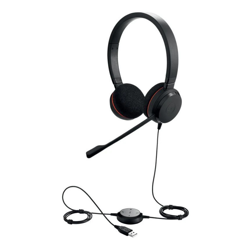 Casque Jabra 4999-823-109 EVOLVE 20 MS Stereo USB Headband Noise Canc