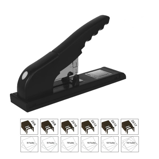 Agrafeuse Boston géante 220P pour bureau professionnel robuste (YF9995)