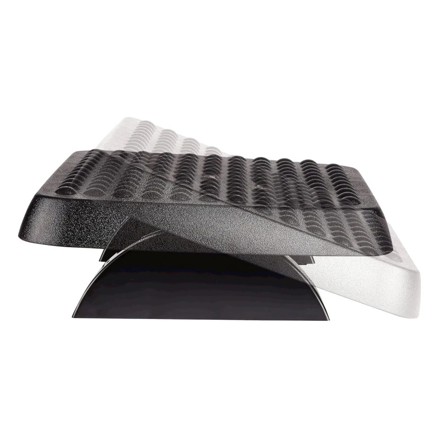 Repose-Pieds Fellowes Noir - Support Ergonomique pour Bureau (F48121-70)