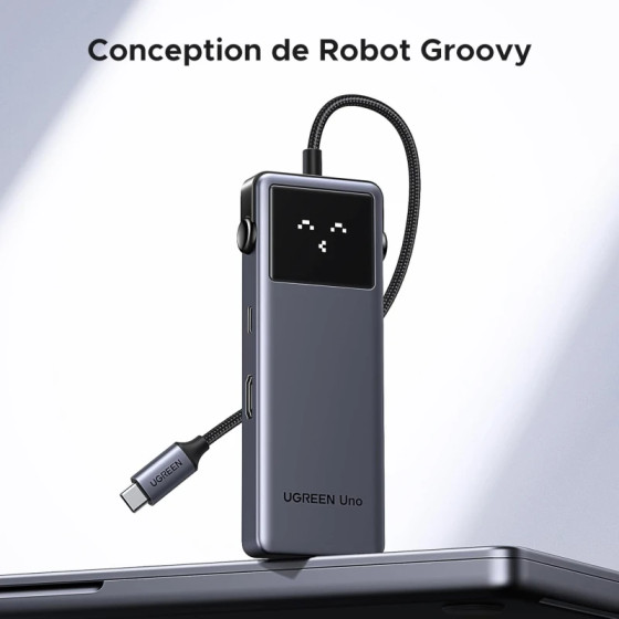 Hub USB-C UGREEN 6-en-1 Adaptateur Multiports (35998)