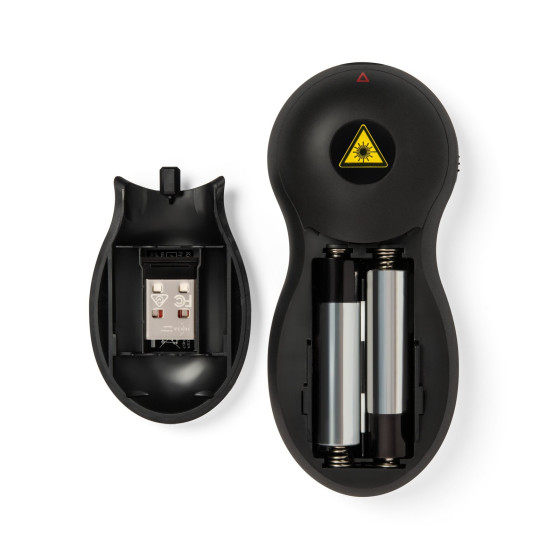 Télécommande de présentation Kensington sans fil avec pointeur laser rouge (33374EU)