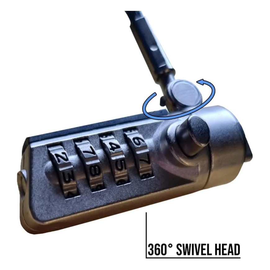 Cadenas HP à combinaison - Antivol pour ordinateur portable (T0Y15AA)