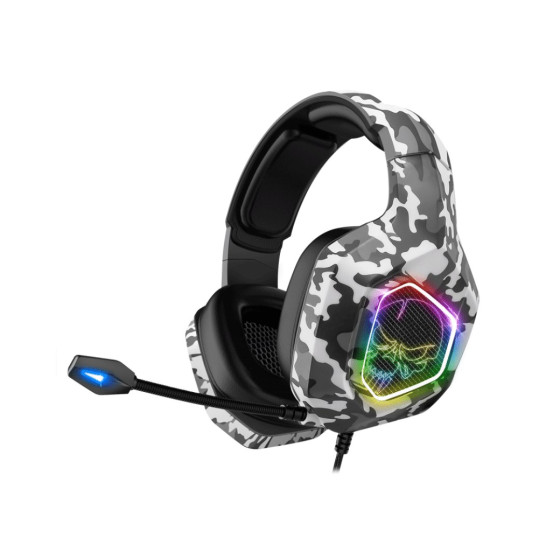 Casque avce fil Spirit of Gamer Elite-H50 – Artic Edition – RGB (SPIRITCASQH50)