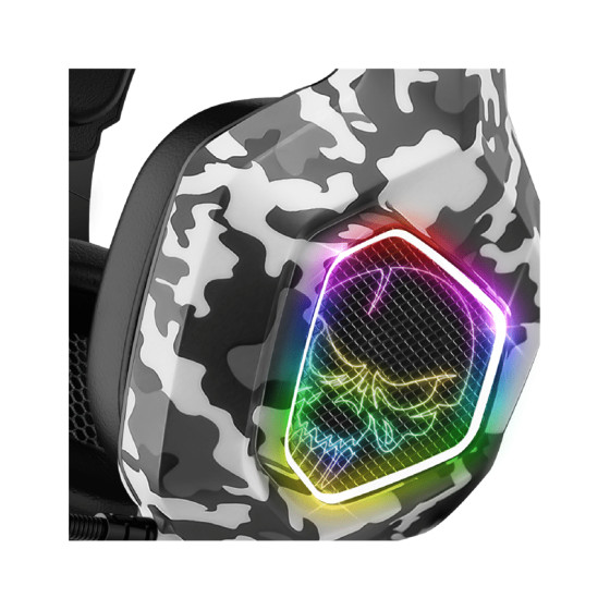 Casque avce fil Spirit of Gamer Elite-H50 – Artic Edition – RGB (SPIRITCASQH50)