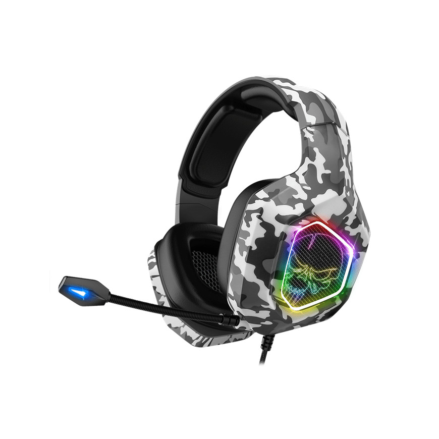 Casque avce fil Spirit of Gamer Elite-H50 – Artic Edition – RGB (SPIRITCASQH50)