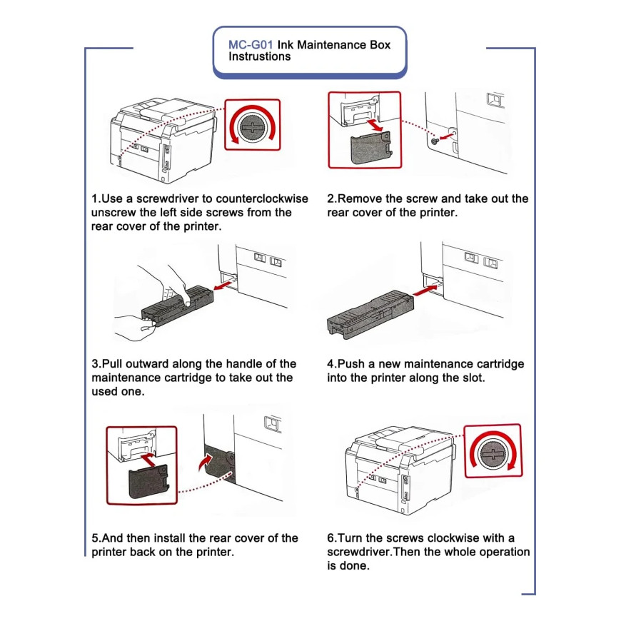 Cartouche maintenance Canon MC-G01 Originale (4628C001AA)