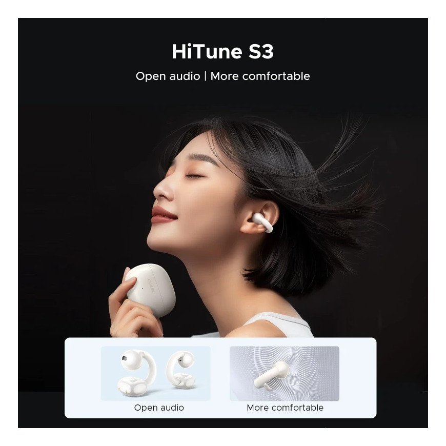 Écouteurs sans fil Ugreen HiTune S3 True Wireless Blanc (45786)