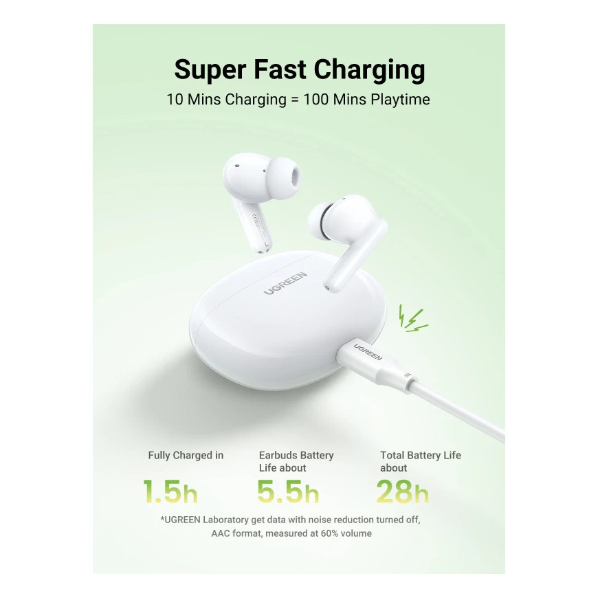 Écouteurs sans fil Ugreen HiTune P3 True Wireless (45110)