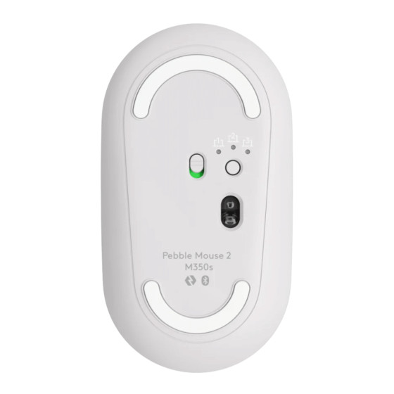 Logitech Pebble 2 M350s Souris sans Fil Bluetooth - Blanc (910-007013)