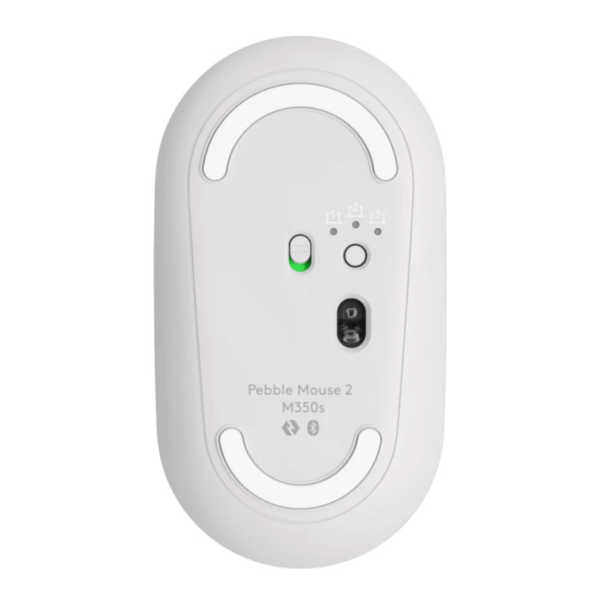 Logitech Pebble 2 M350s Souris sans Fil Bluetooth - Blanc (910-007013)
