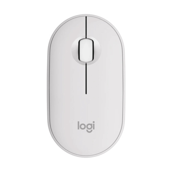 Logitech Pebble 2 M350s Souris sans Fil Bluetooth - Blanc (910-007013)