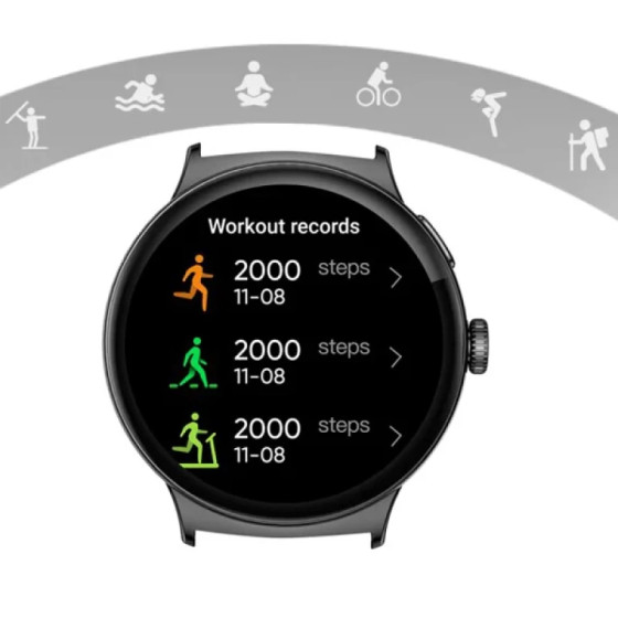 Smart Watch Itel Smartwatch N9 + Colier integré (ISW-N9)