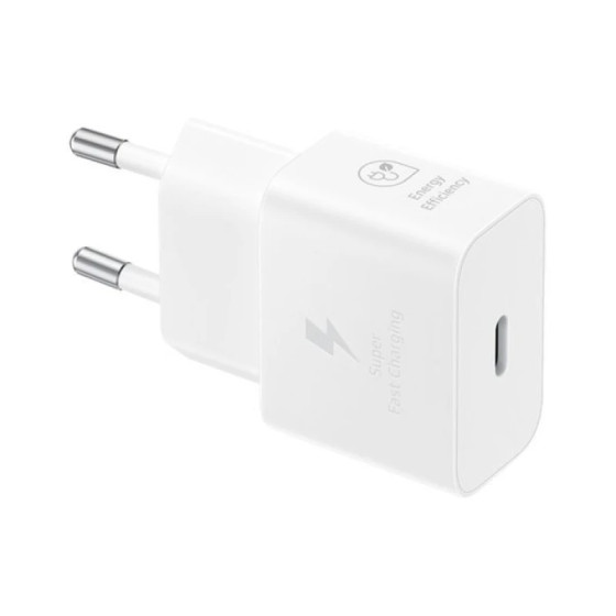 Chargeur Samsung ultra-rapide 25W USB-C avec câble officiel (EP-T2511NWEGEU-C)