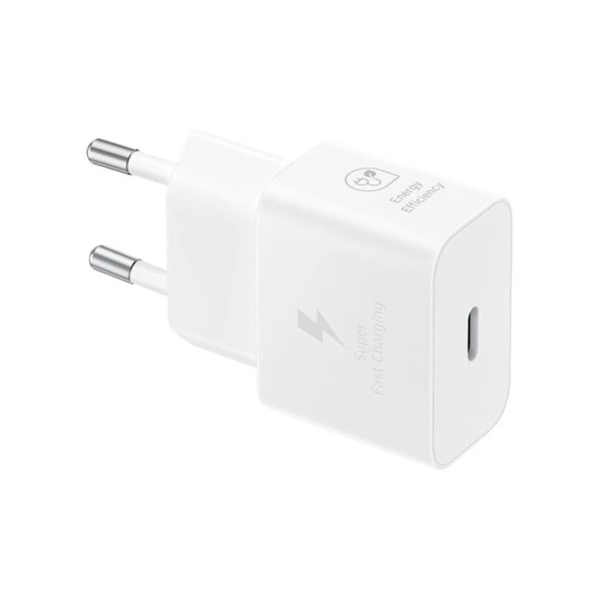 Chargeur Samsung ultra-rapide 25W USB-C avec câble officiel (EP-T2511NWEGEU-C)