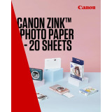 Papier photo Canon ZINK Paper ZP-2030 20 Feuilles (3214C002AD)