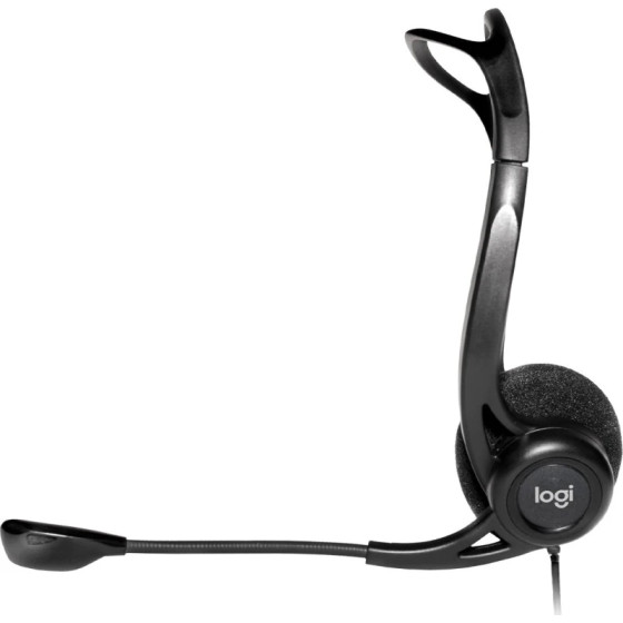 Casque Logitech 960 pour ordinateur avec microphone anti-parasite - USB (981-000100)