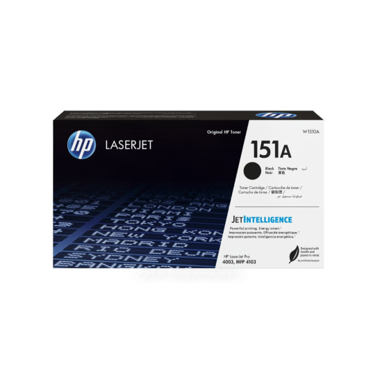 Toner imprimante HP 151A Noir sans puce (W1510A-NWC)