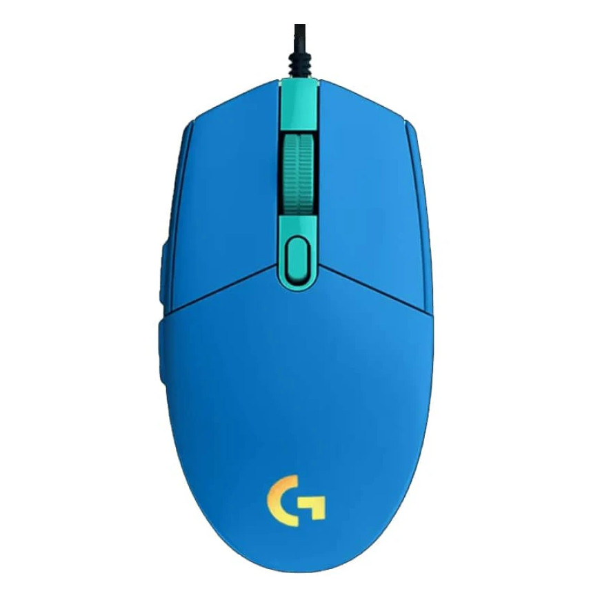 Souris Gaming Logitech G102 Lightsync Bleue USB (910-005801)