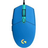 Souris Gaming Logitech G102 Lightsync Bleue USB (910-005801)