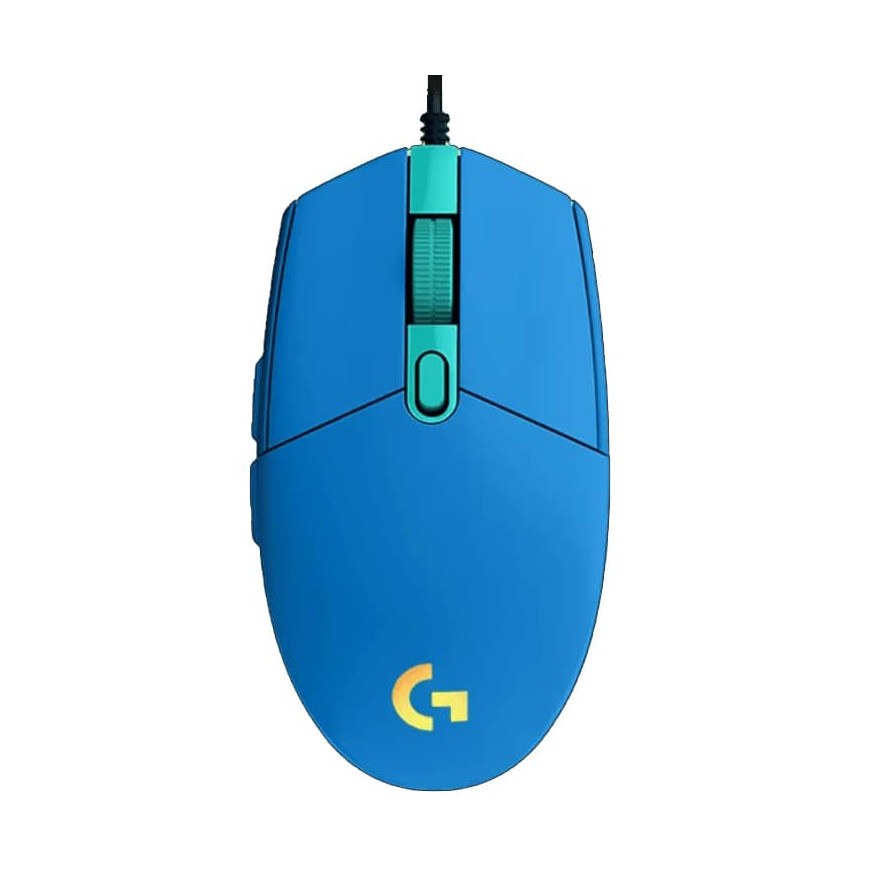 Souris Gaming Logitech G102 Lightsync Bleue USB (910-005801)