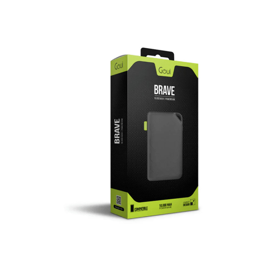 Goui Brave Power Bank 10 000 mAh - 12W (G-EPB102-3A-K)