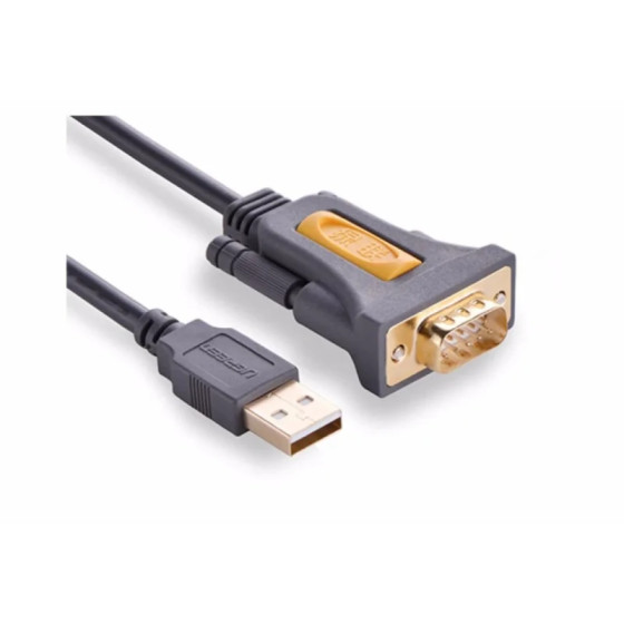 Câble Adaptateur Série Ugreen USB 2.0 vers RS-232 DB9 Mâle 3M (20223)