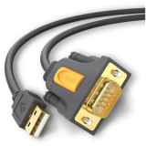 Câble Adaptateur Série Ugreen USB 2.0 vers RS-232 DB9 Mâle 3M (20223)