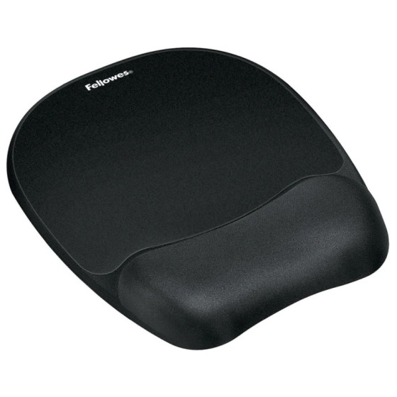 Tapis de souris - repose-poignet Ergo Mousse Noir (9176501)